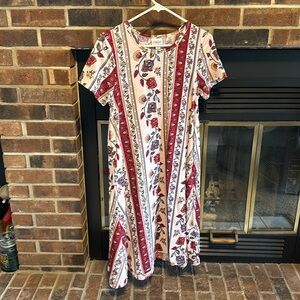 EUC Bohemian Pattern Lularoe Dress